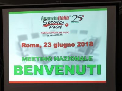 MEETING NAZIONALE - Roma 23 Giugno 2018 - Agenzia Italia